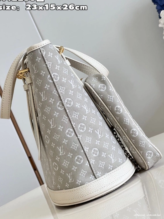 Official oldcobbler BUCKET VUITTON NANO LOUIS 0710